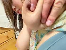 #タダマン #中出し　マッチングアプリで知り合ったＪカップ１００cmの爆乳妻がエロ過ぎたから、口説いてやりたい放題ヤってみた！　サンプル画像04